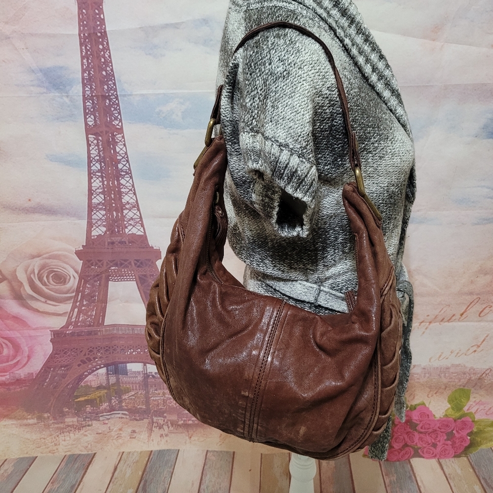 HOBO large brown shoulder bag
